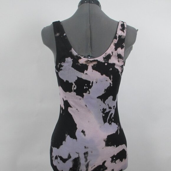 COTTON CITIZEN "VERONA" TIE DYE RIBBED TANK DRESS - Picture 4 of 15